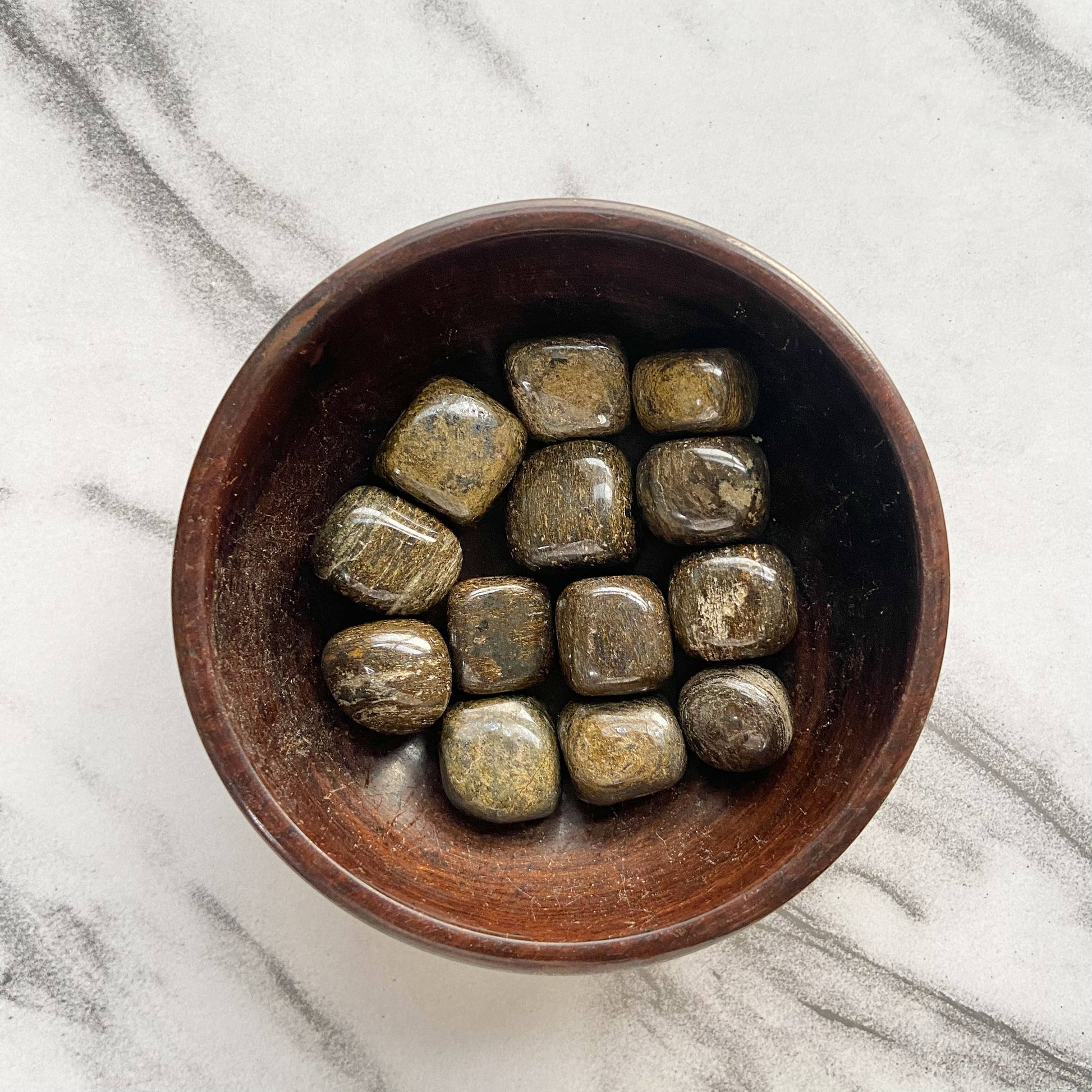Bronzite Tumble | Repel Negative Energy & Promote Peace Harmony Crystal Stones