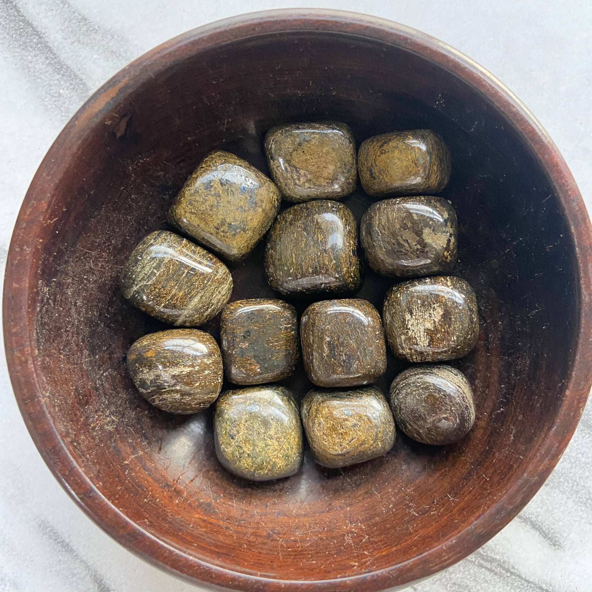 Bronzite Tumble | Repel Negative Energy & Promote Peace Harmony Crystal Stones