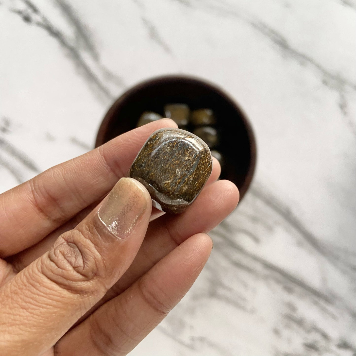 Bronzite Tumble | Repel Negative Energy & Promote Peace Harmony Crystal Stones