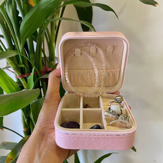 Pu Leather Zipper Portable Storage Box Case Boxes By The Lilith Store