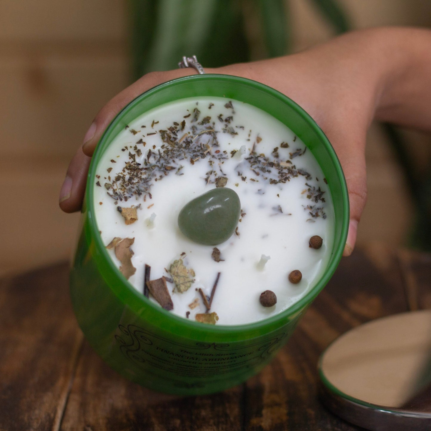 Financial Abundance - Growth & Stability Intention Candle | Ritual