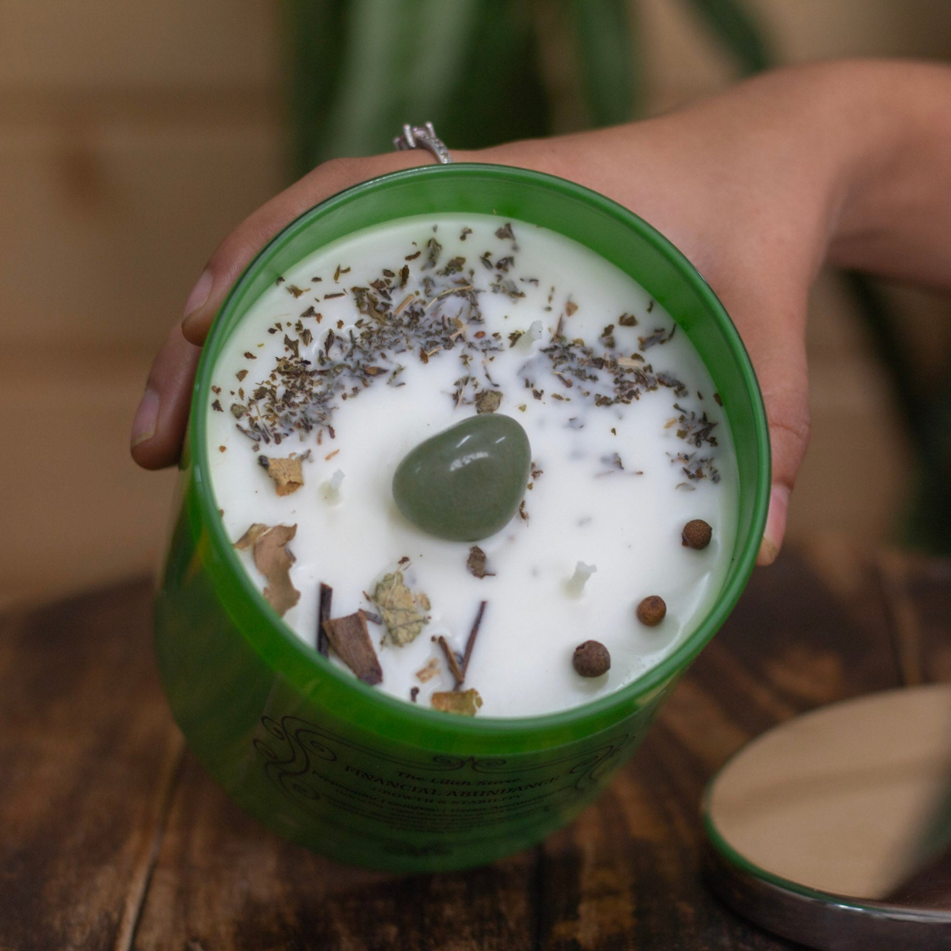 Financial Abundance - Growth & Stability Intention Candle | Ritual