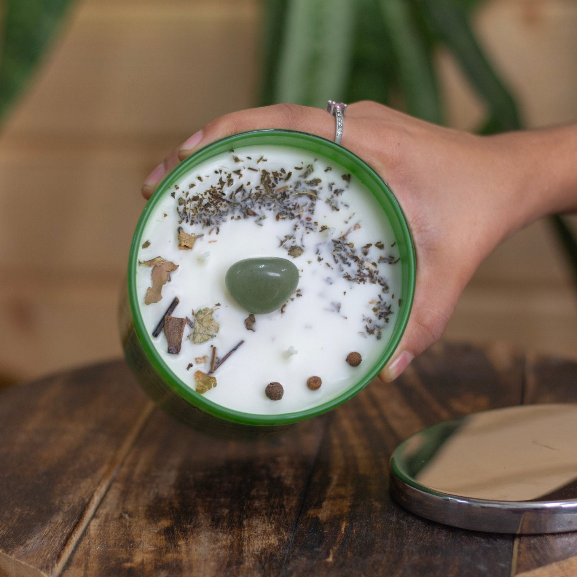 Financial Abundance - Growth & Stability Intention Candle | Ritual