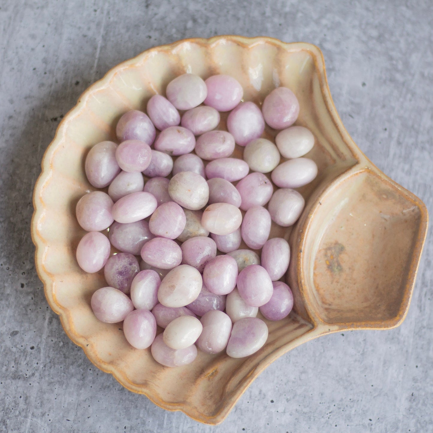 Kunzite Tumble Stone | Relieve Stress & Helps Remove Blockages Crystal Stones