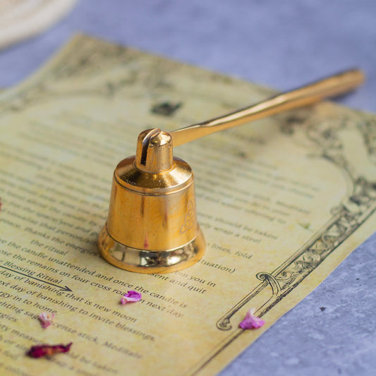 Triquetra Gold Plated Brass Candle Snuffer Altarware | Altar