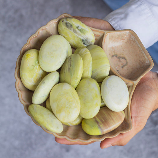 Serpentine Palmstone Crystal
