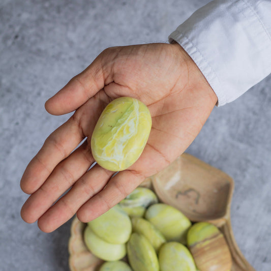 Serpentine Palmstone Crystal