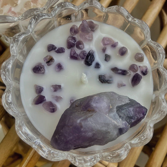 Amethyst Candle Candles