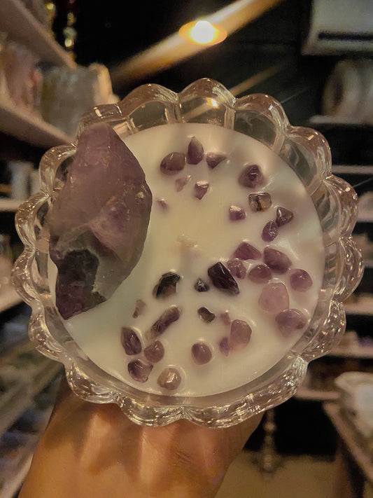 Amethyst Candle Candles