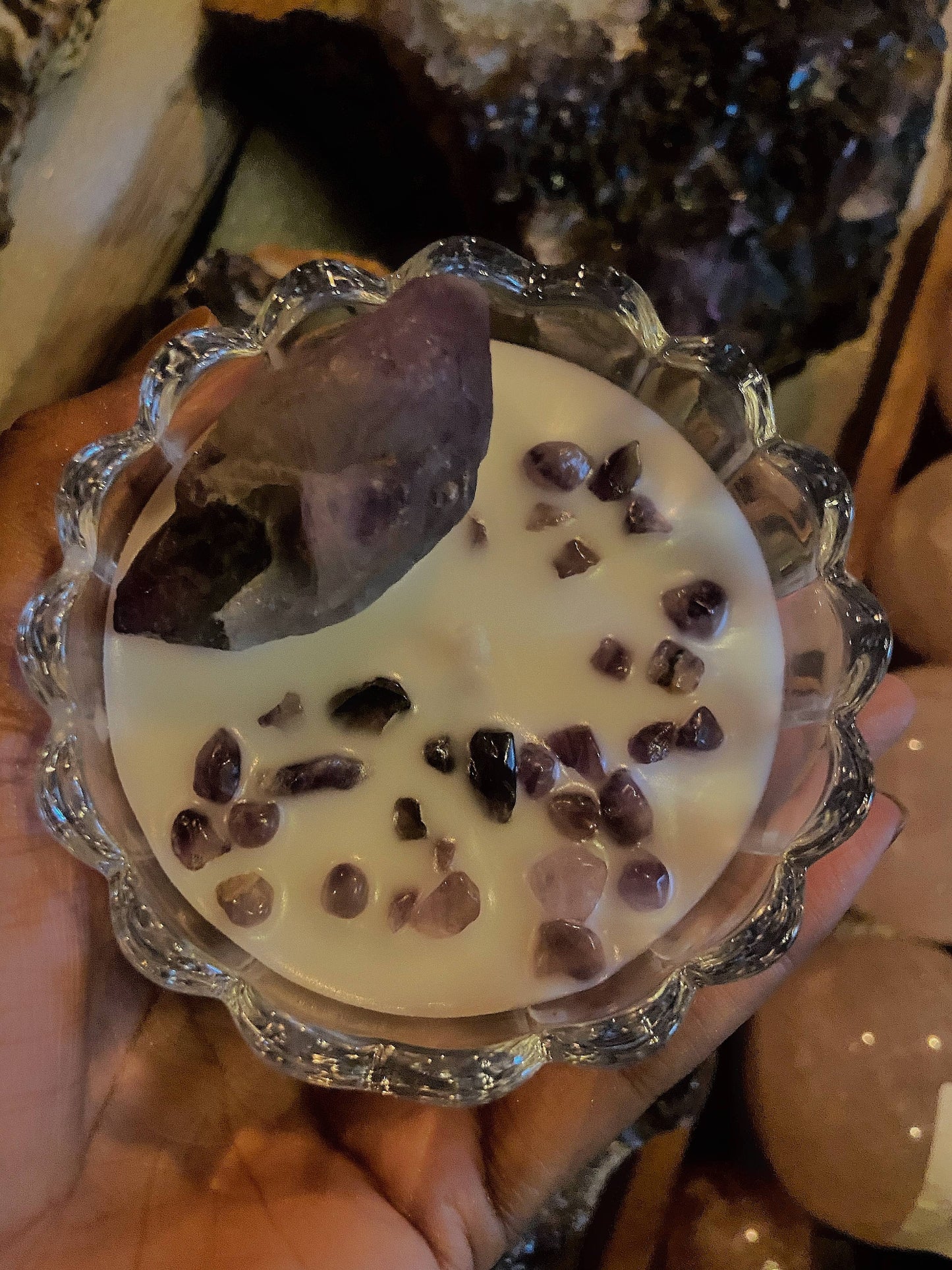 Amethyst Candle Candles
