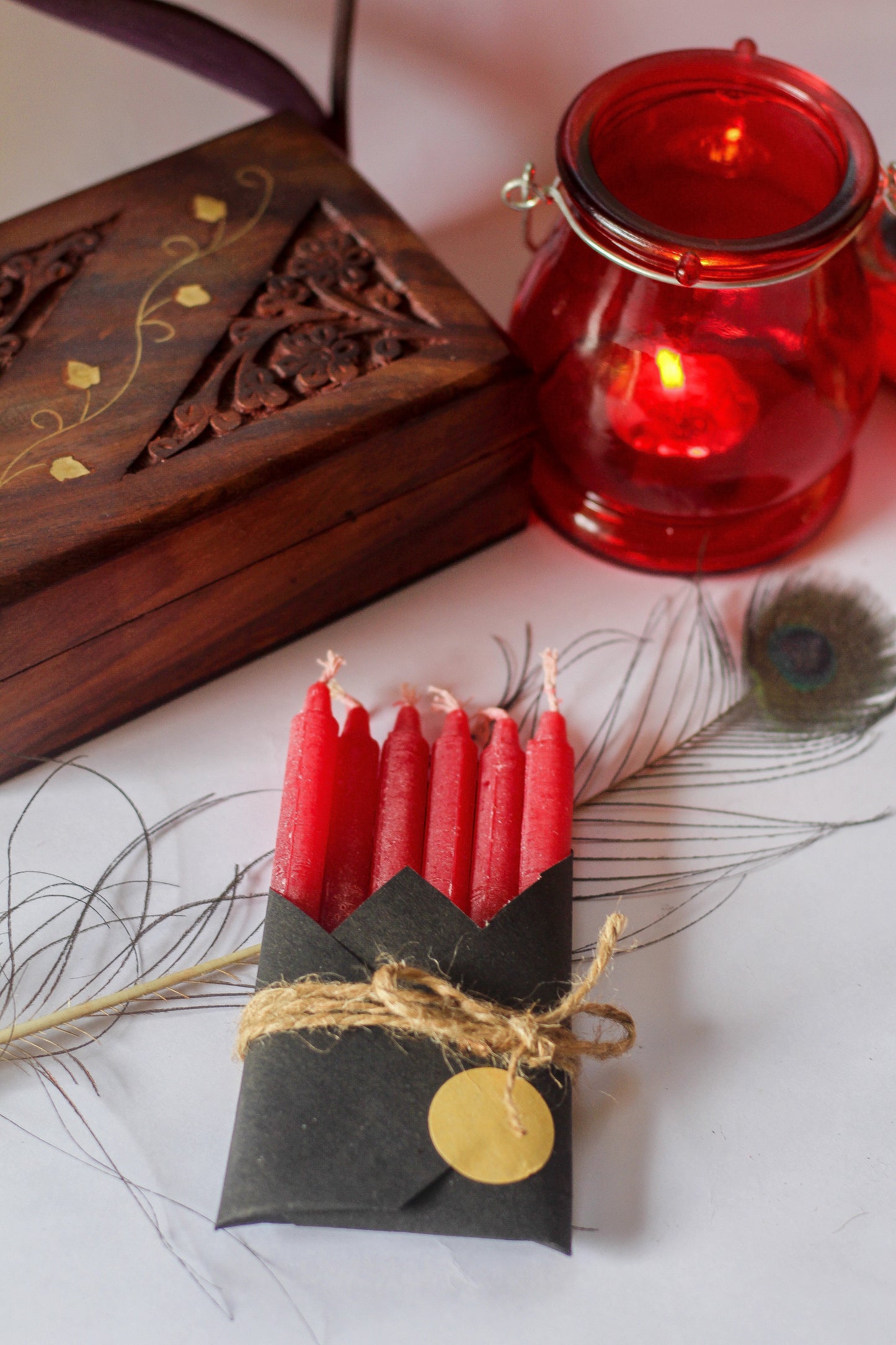 Red Candle | Spell Work - Set Of 25 50 100 200