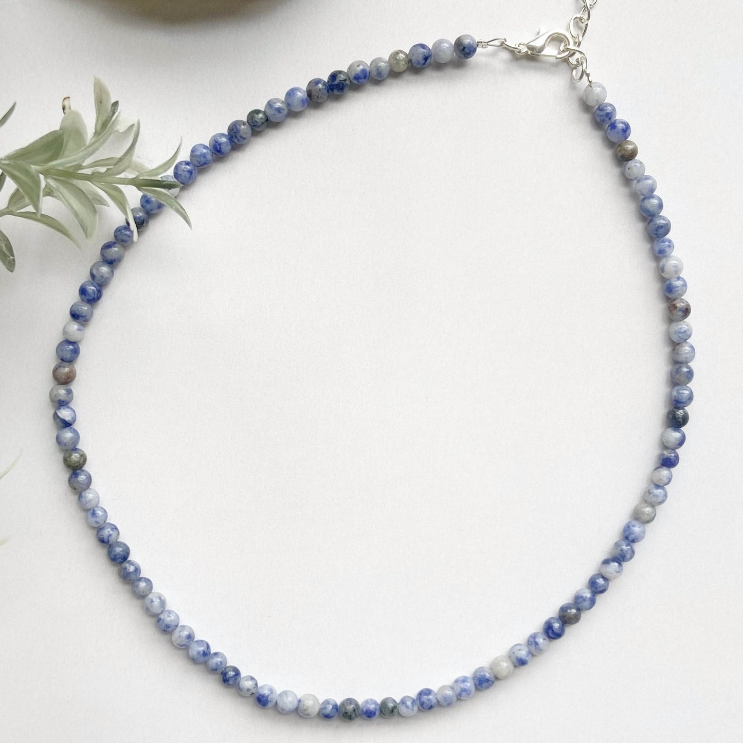 Sodalite Mini Beads Necklace Crystal Jewellery