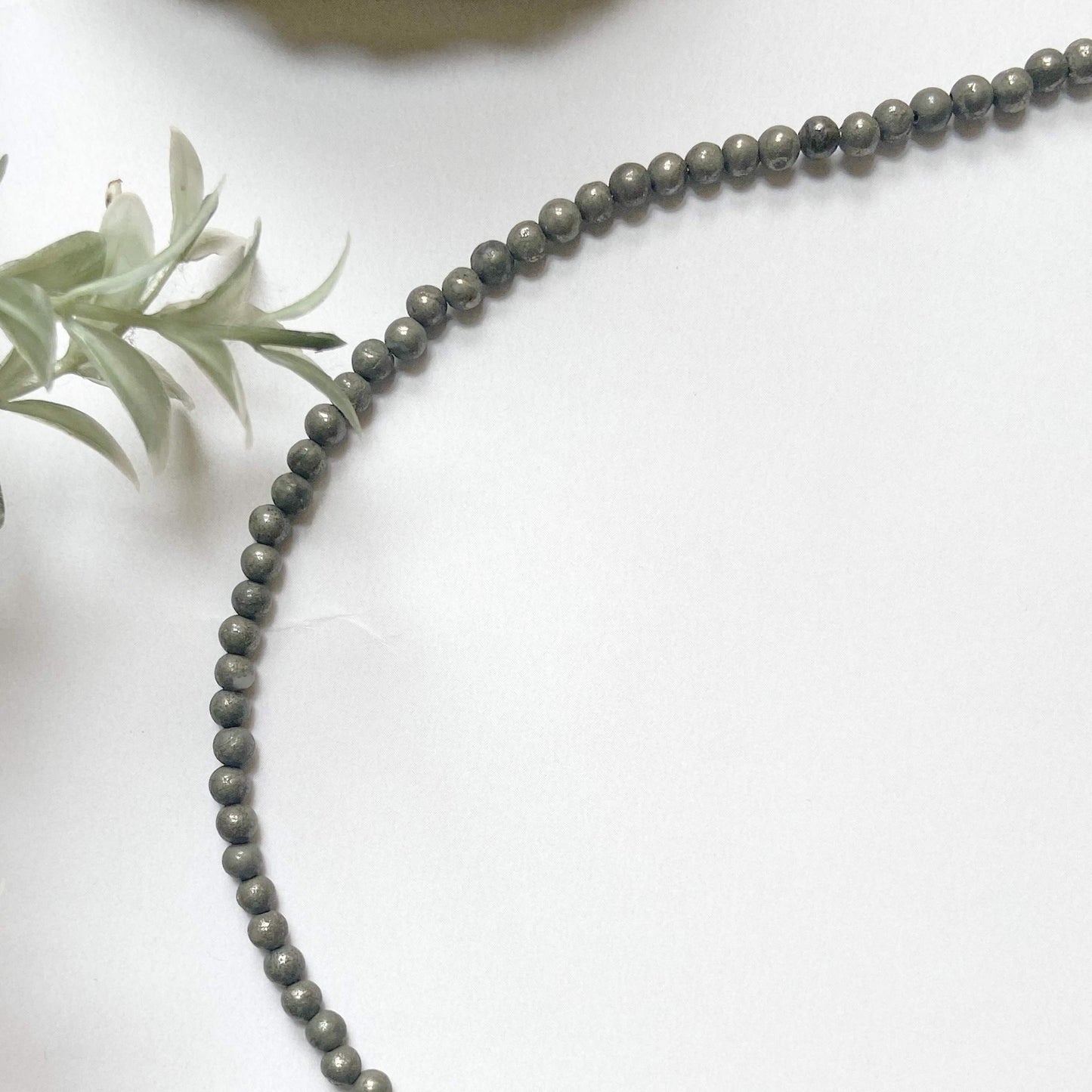 Pyrite Mini Beads Necklace Crystal Jewellery