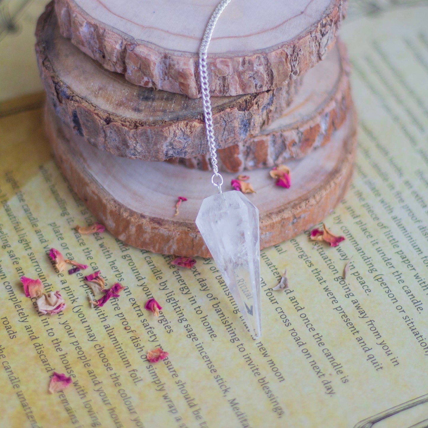 Clear Quartz Pendulum Crystal