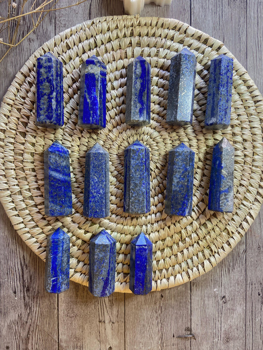 Lapis Lazuli Mini Point | Expression & Communication Crystal Stones