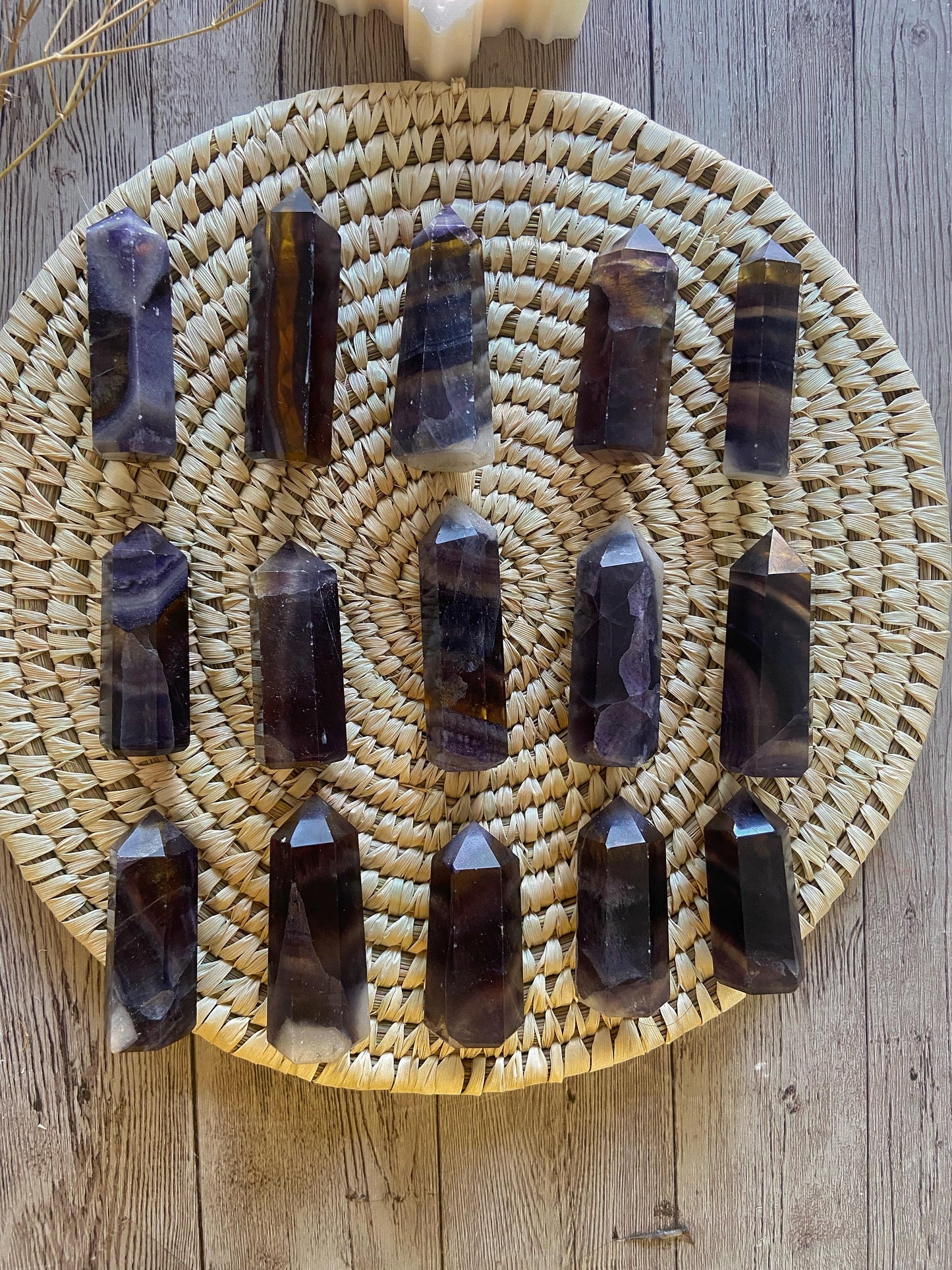 Fluorite Mini Point Crystal & Stones