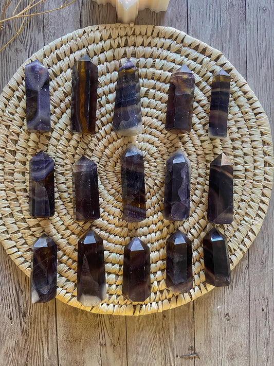 Fluorite Mini Point Crystal & Stones