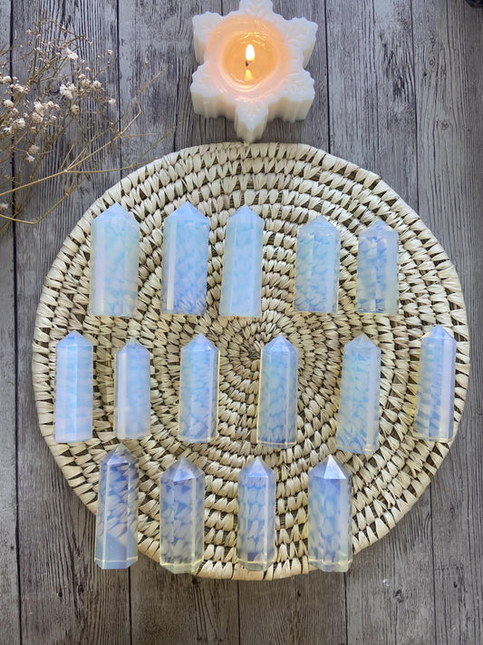 Opalite Mini Point Crystal & Stones