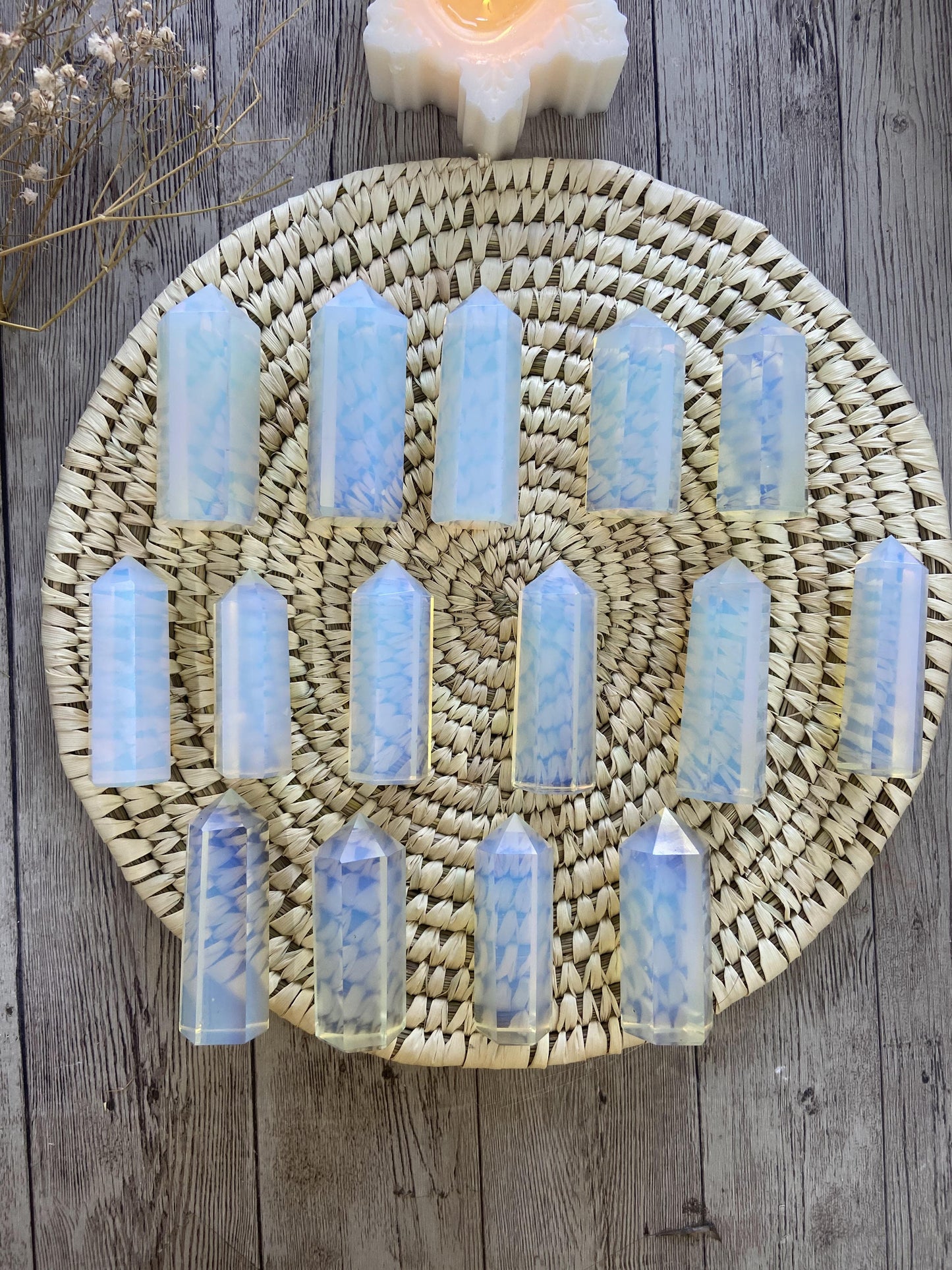 Opalite Mini Point Crystal & Stones