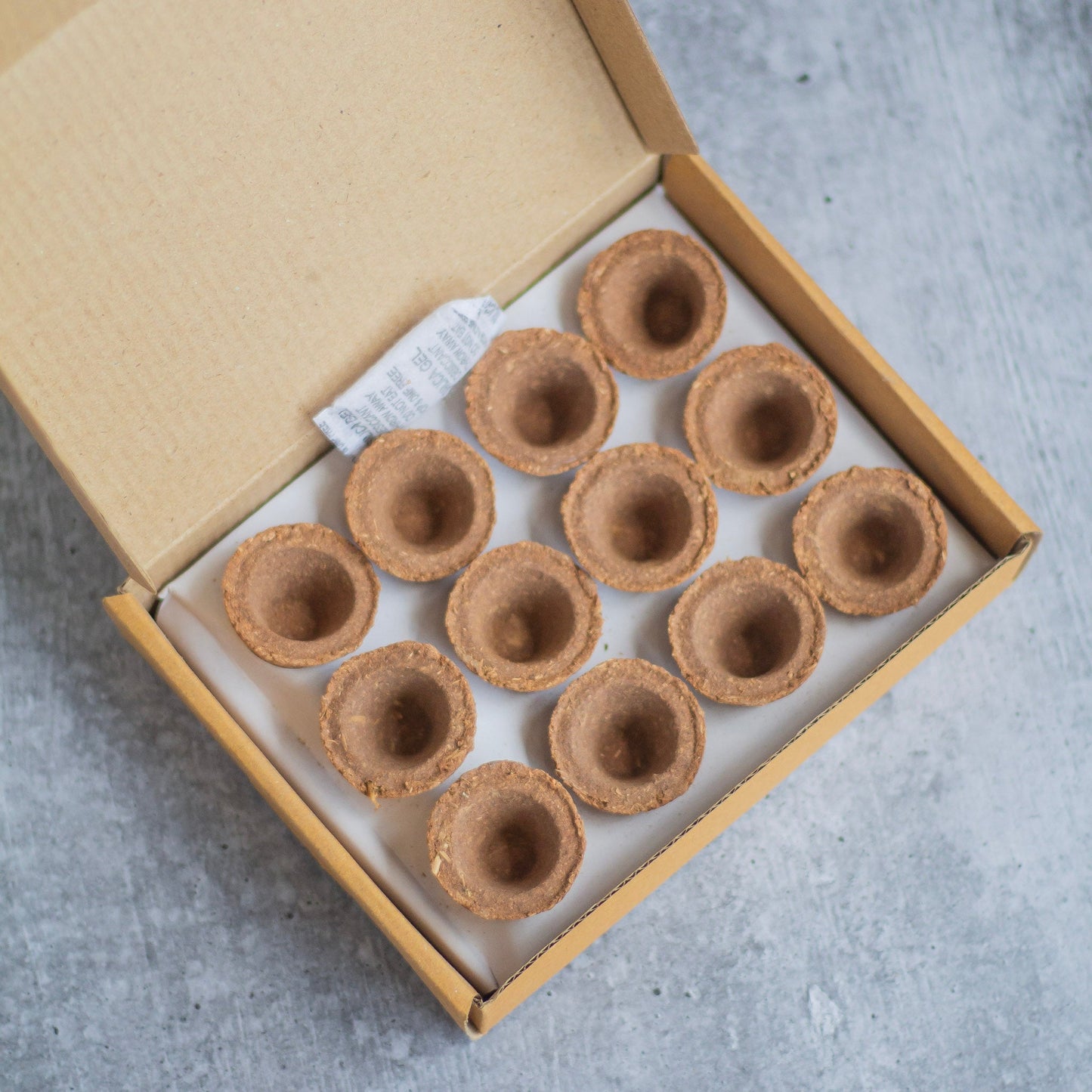 Cow Dung Incense Cup | Pack Of 12 & Resin