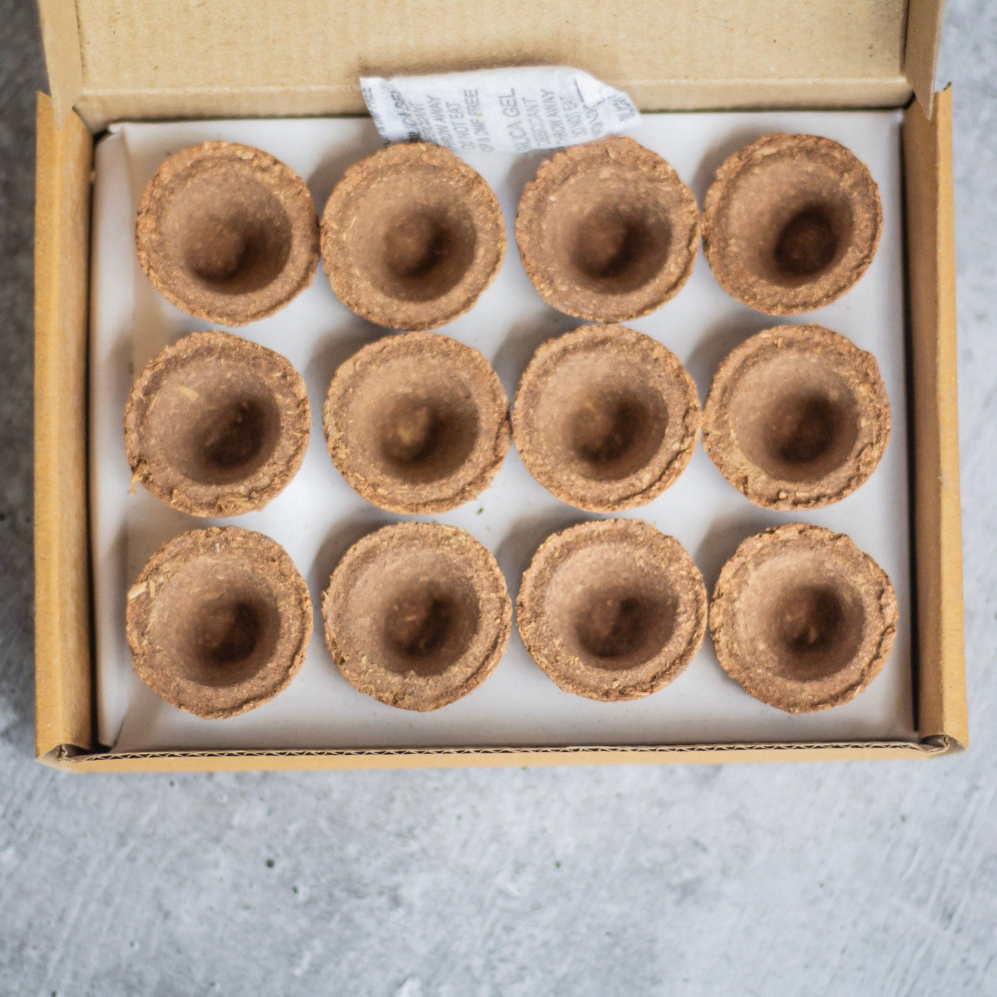 Cow Dung Incense Cup | Pack Of 12 & Resin
