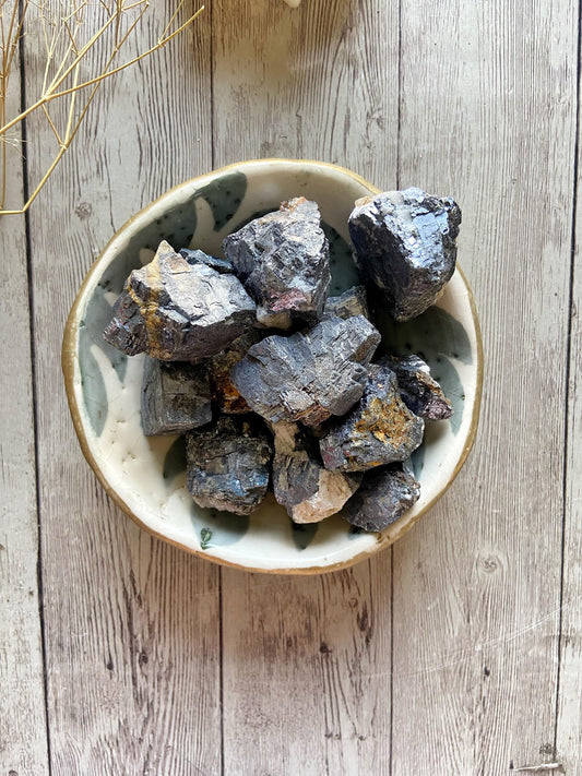 Hematite Mini Raw Stone Crystal & Stones