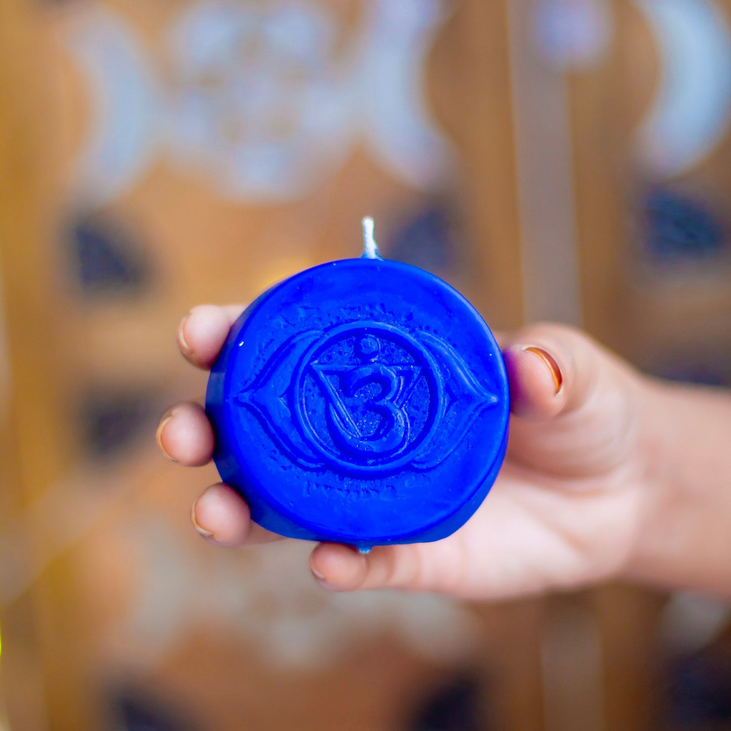 Indigo Third Eye Decorative Candle Candles