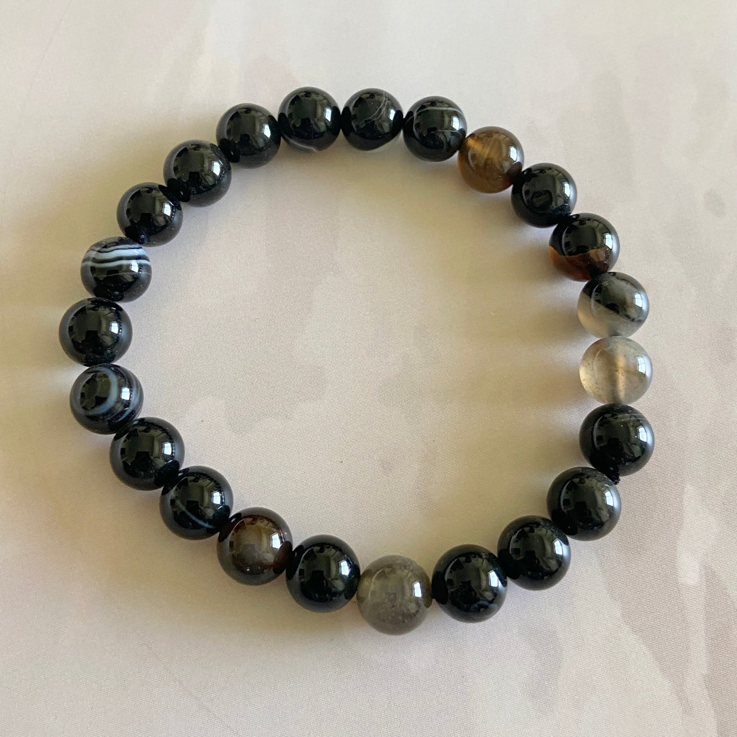 Sulemani Hakik Bead Bracelet | Stone Of Spirituality & Protection Crystal