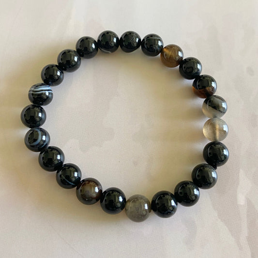 Sulemani Hakik Bead Bracelet | Stone Of Spirituality & Protection Crystal