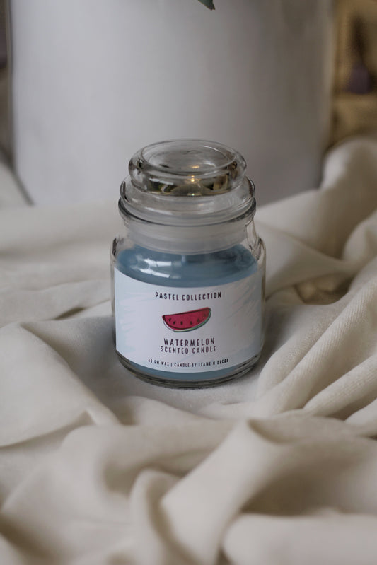 WATERMELON COOKIE JAR CANDLE set of 2