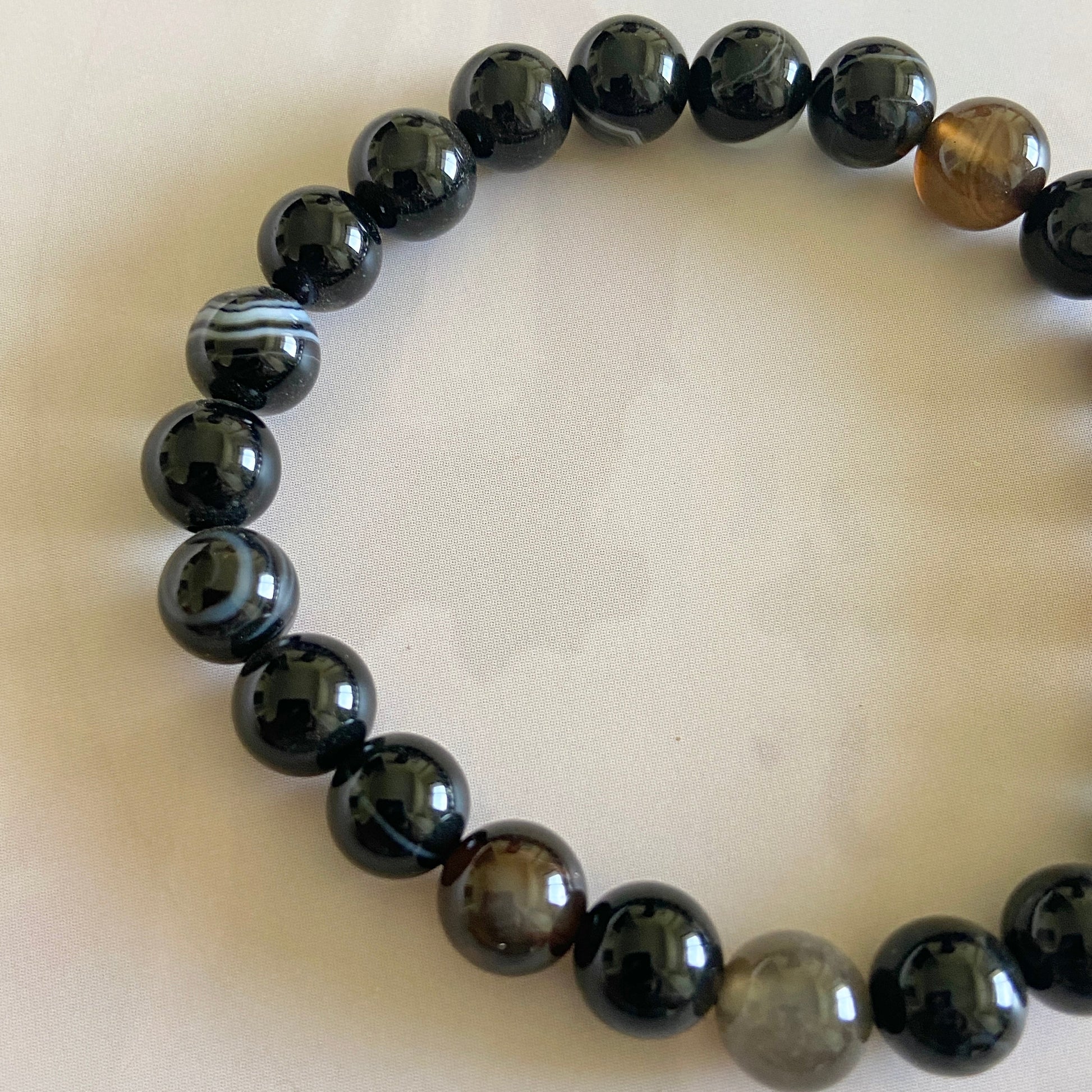 Sulemani Hakik Bead Bracelet | Stone Of Spirituality & Protection Crystal