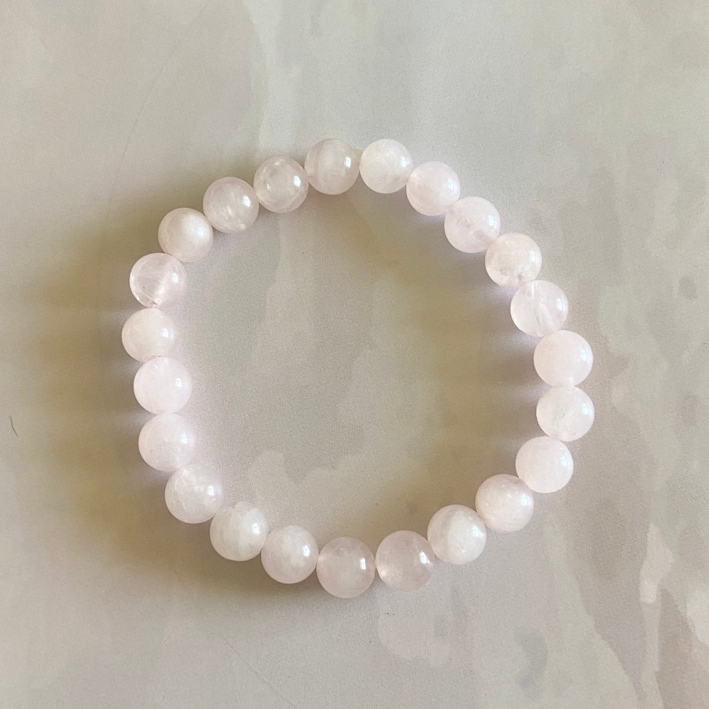 Rose Quartz Bead Bracelet | Stone Of Love & Self Crystal Stones
