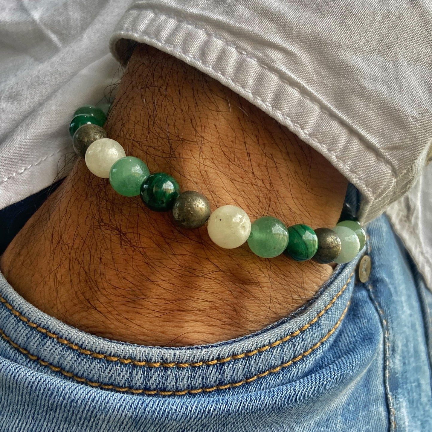 Bracelet Associated With Luck & Finances Crystal