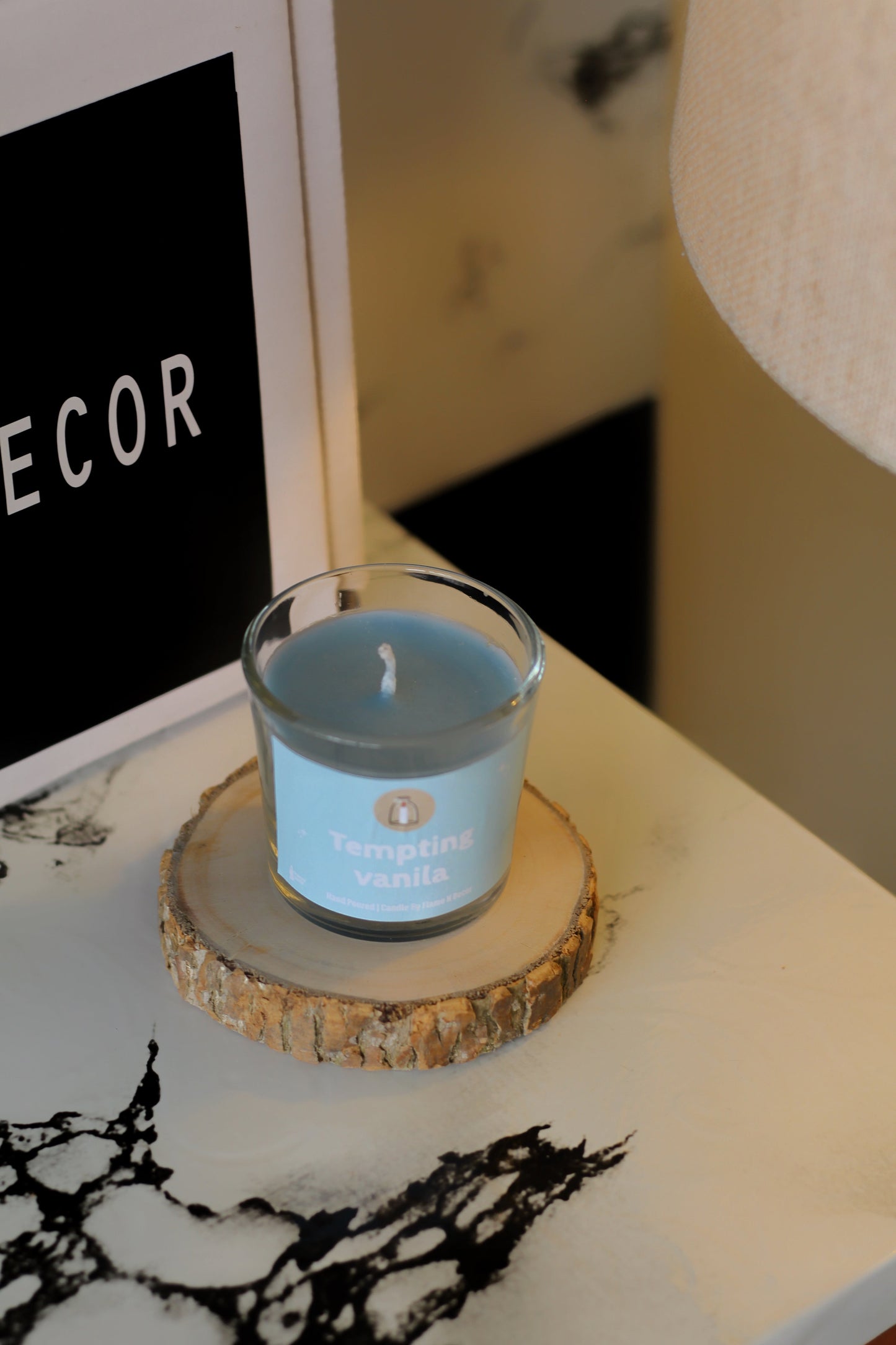 Tempting Vanilla Shot Glass Candle | Soy Candle set of 3