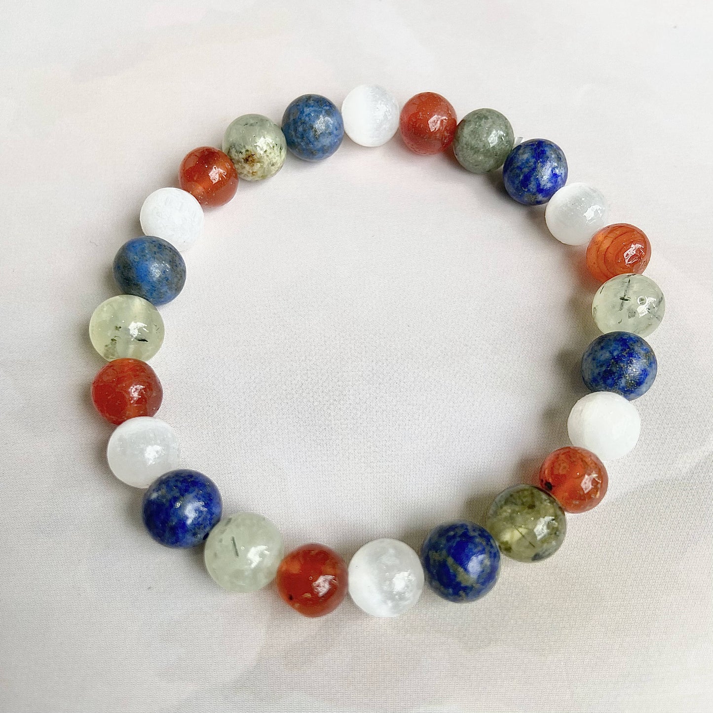 Sagittarius Zodiac Bead Bracelet Crystal & Stones