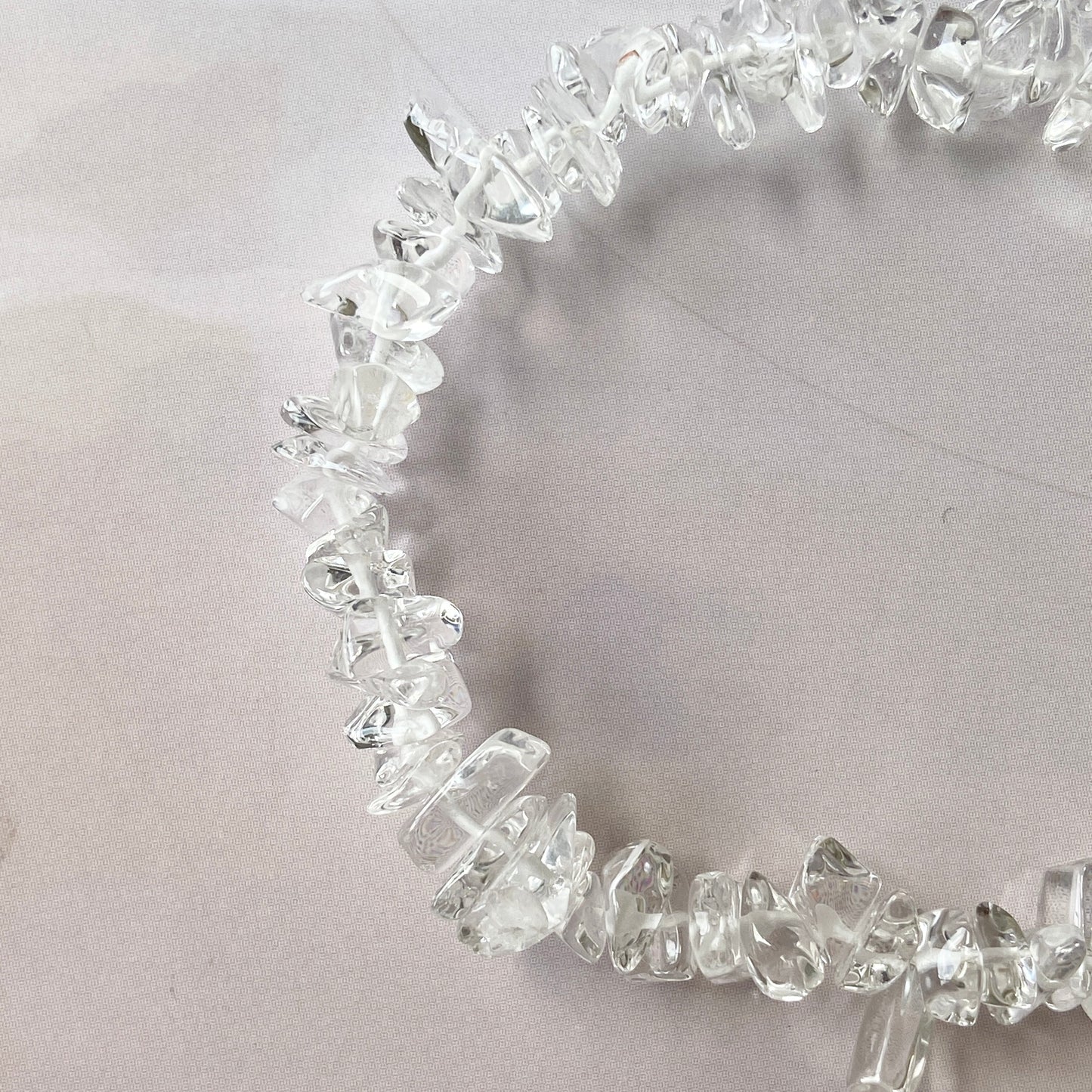 Clear Quartz Chips Bracelet | Master Healing Crystal & Stones