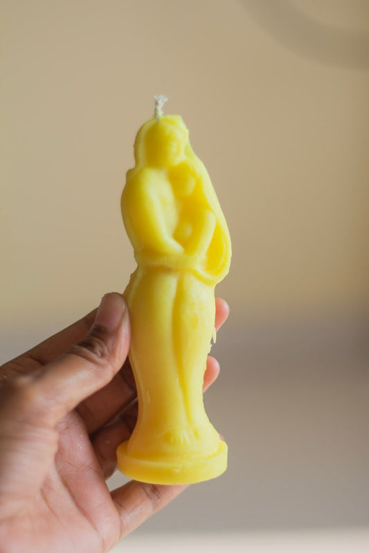 Yellow Couple Candle | Spell Work Energy Candles