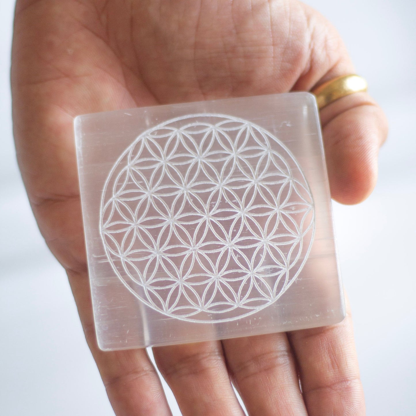Selenite Charging Plate | Crystal
