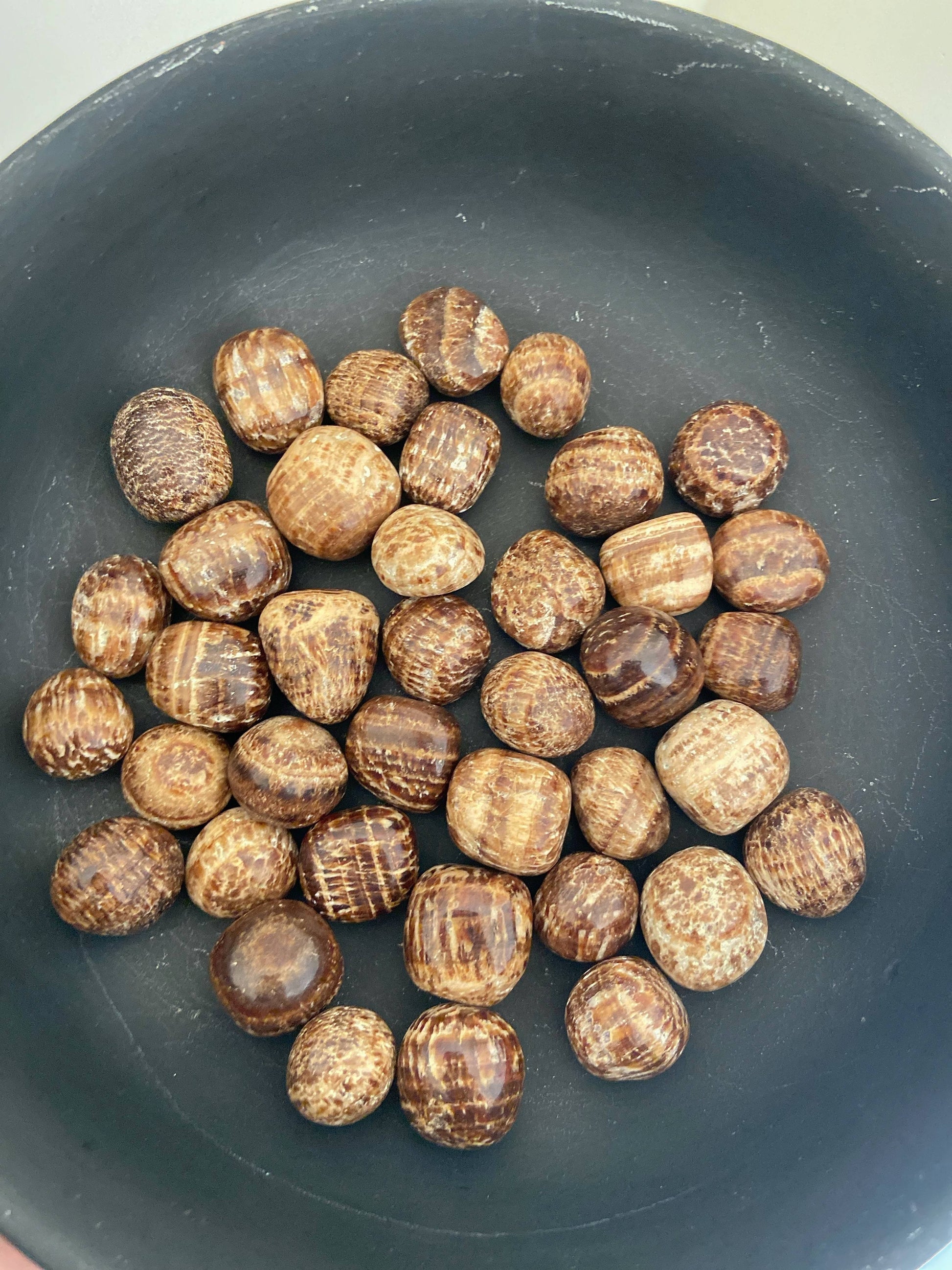 Aragonite Tumble | Ground Energies & Encourage Dicipline In Life Crystal Stones
