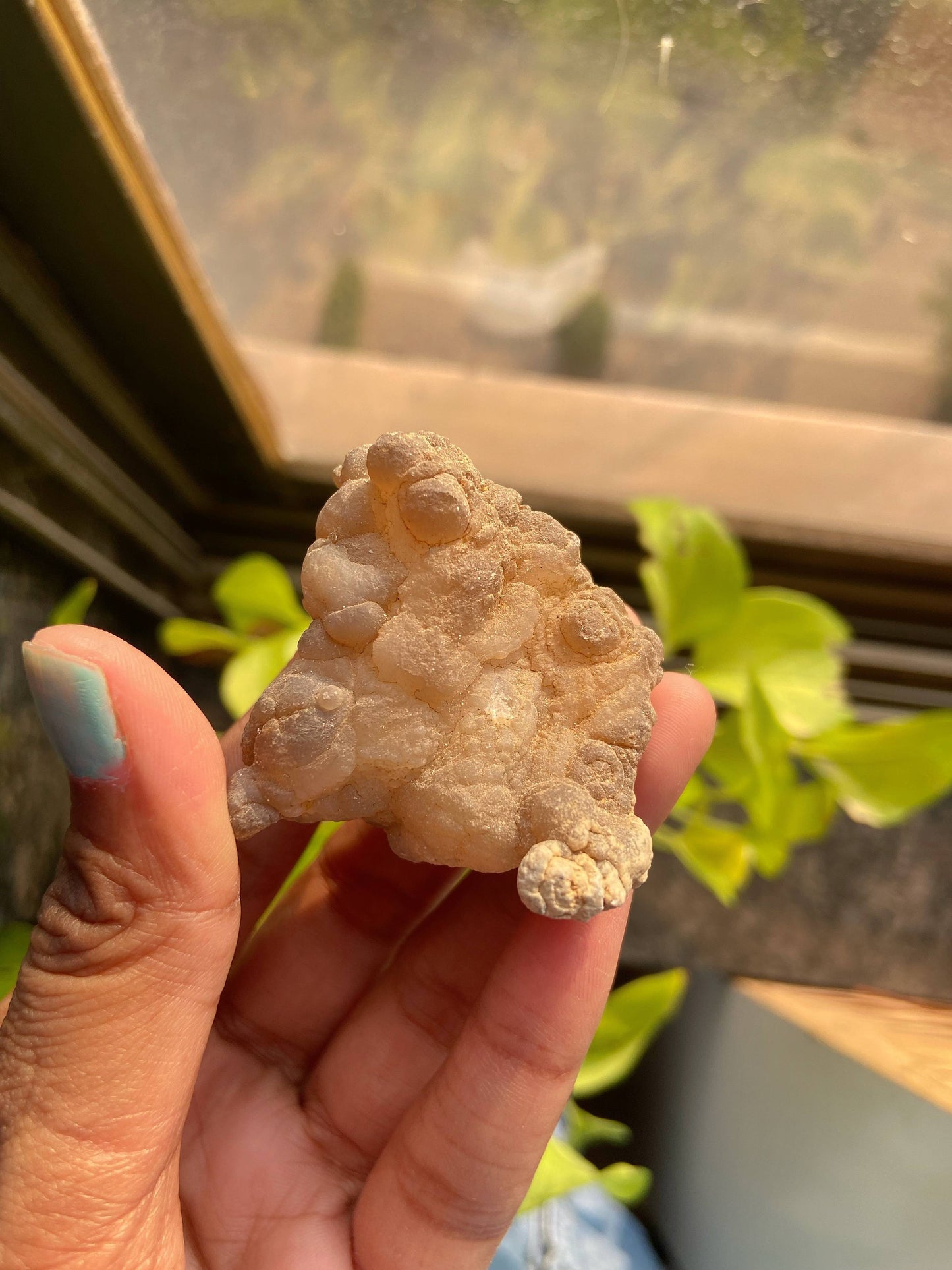 Bubble Agate Raw Stone | Ground & Stops From Procrastination Crystal Stones