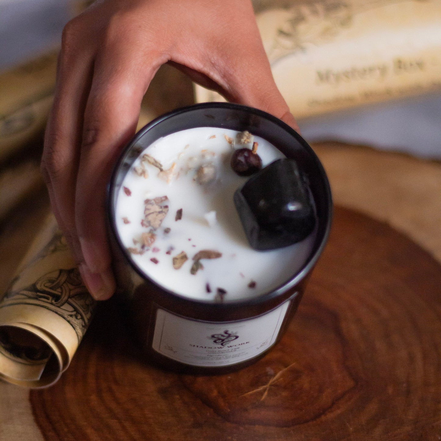 Shadow Working Ritual Candle Intention Candles