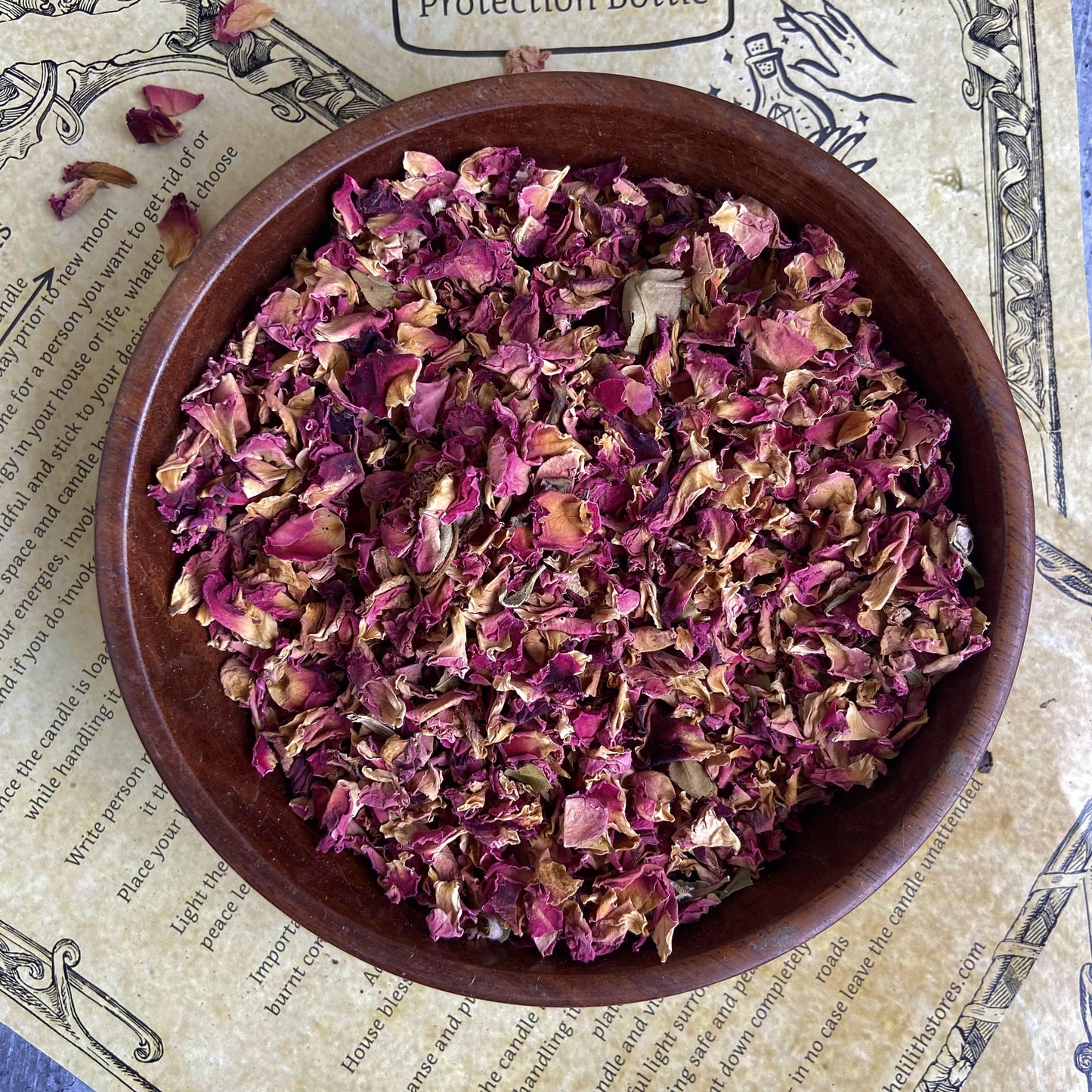 Dry Rose Petals - 30 Gm Herbs
