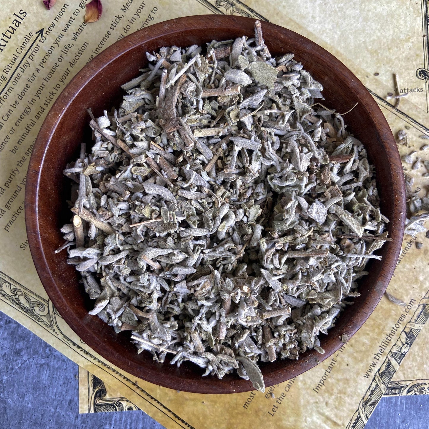Loose Sage Herb Cut - 50 Gm Herbs
