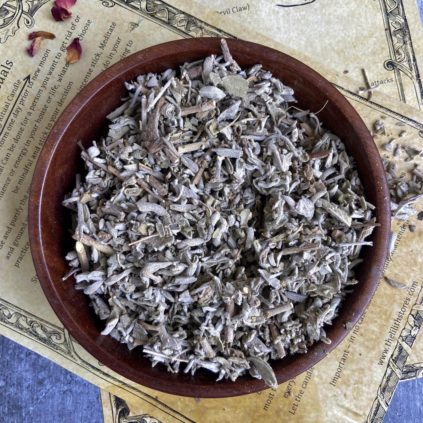 Loose Sage Herb Cut - 50 Gm Herbs