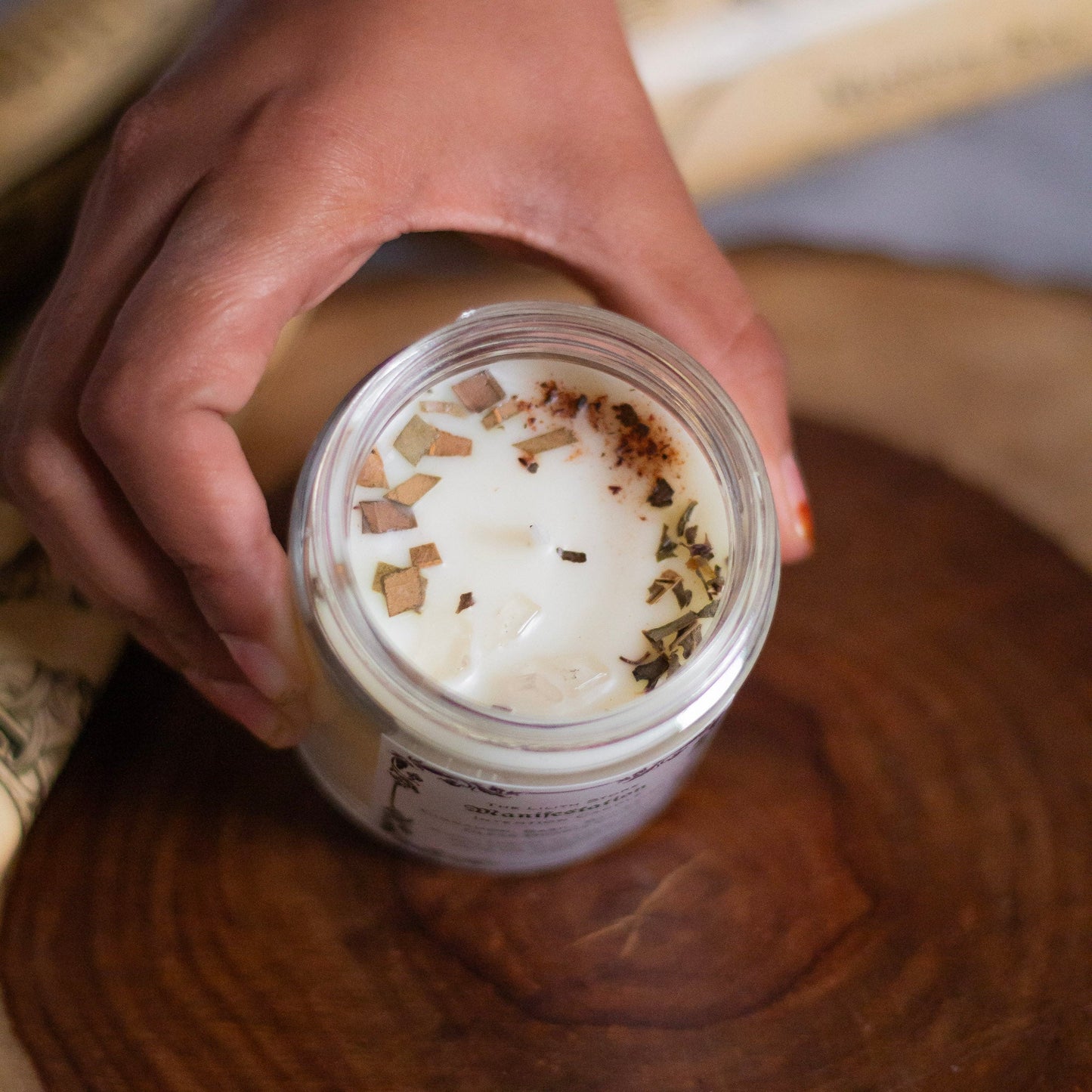Manifestation Ritual Candle Intention Candles