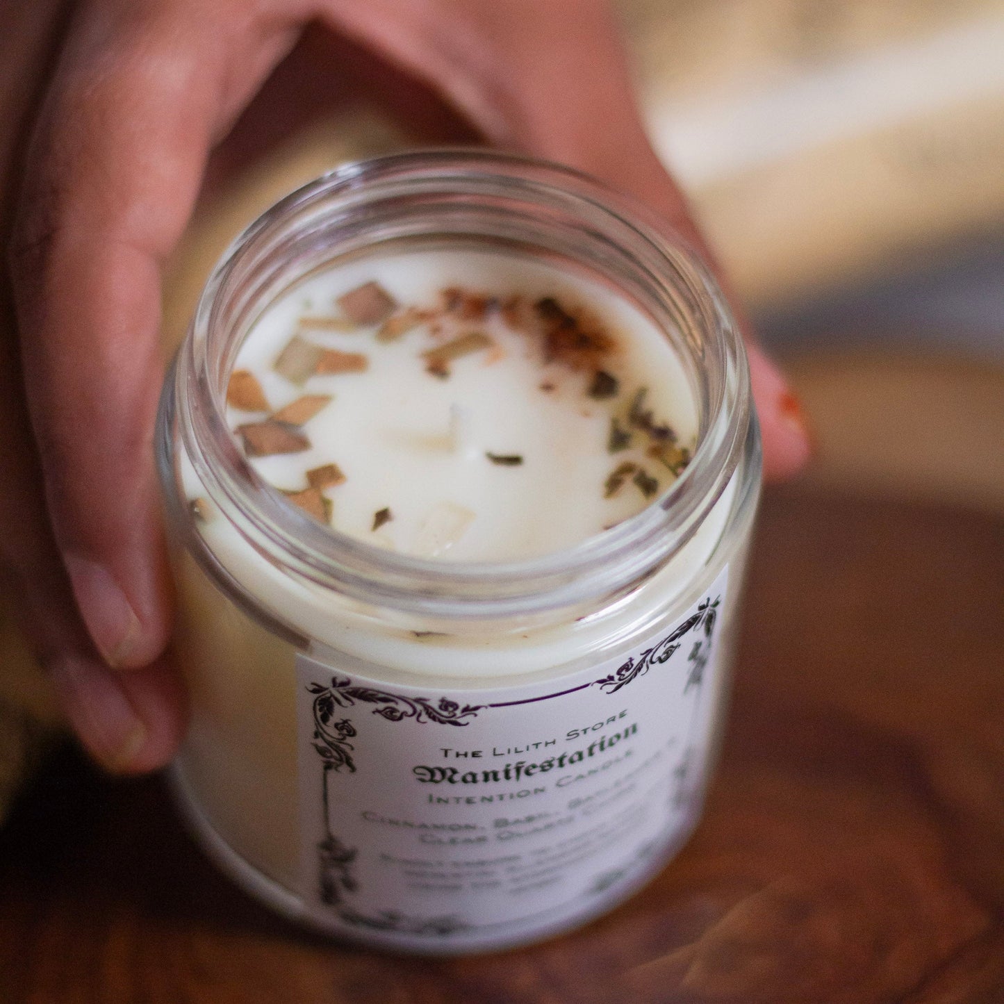 Manifestation Ritual Candle Intention Candles
