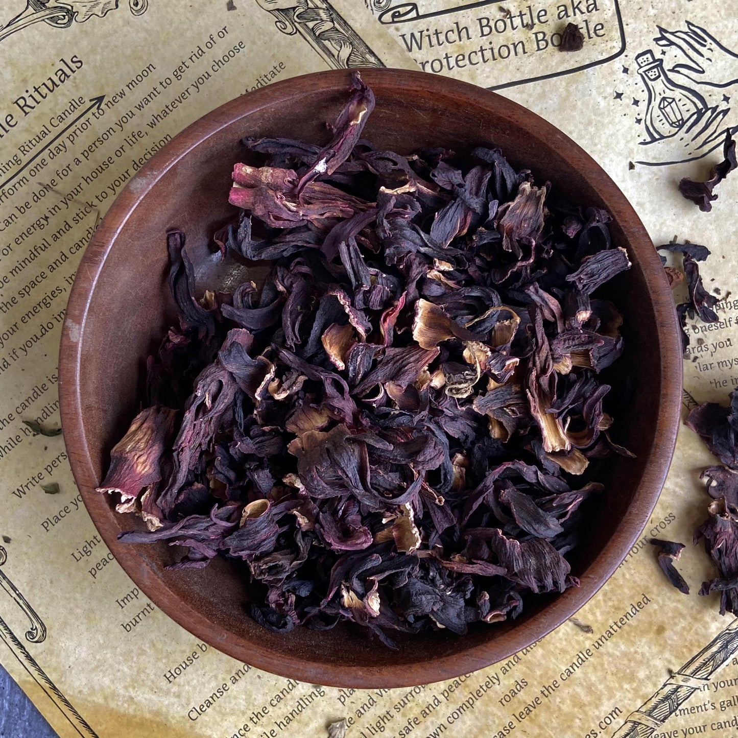 Hibiscus Flower Dried - 30 Gm Herbs