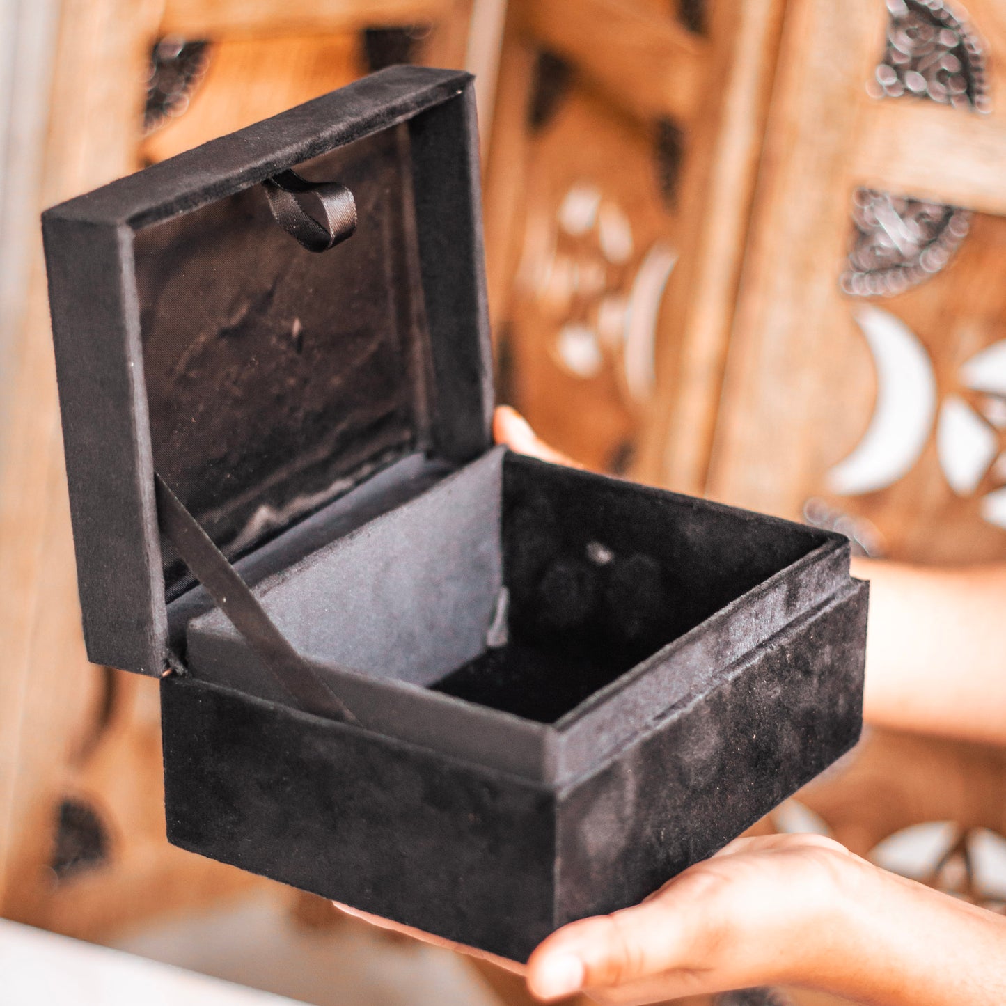 Black Velvet Box | Small Size