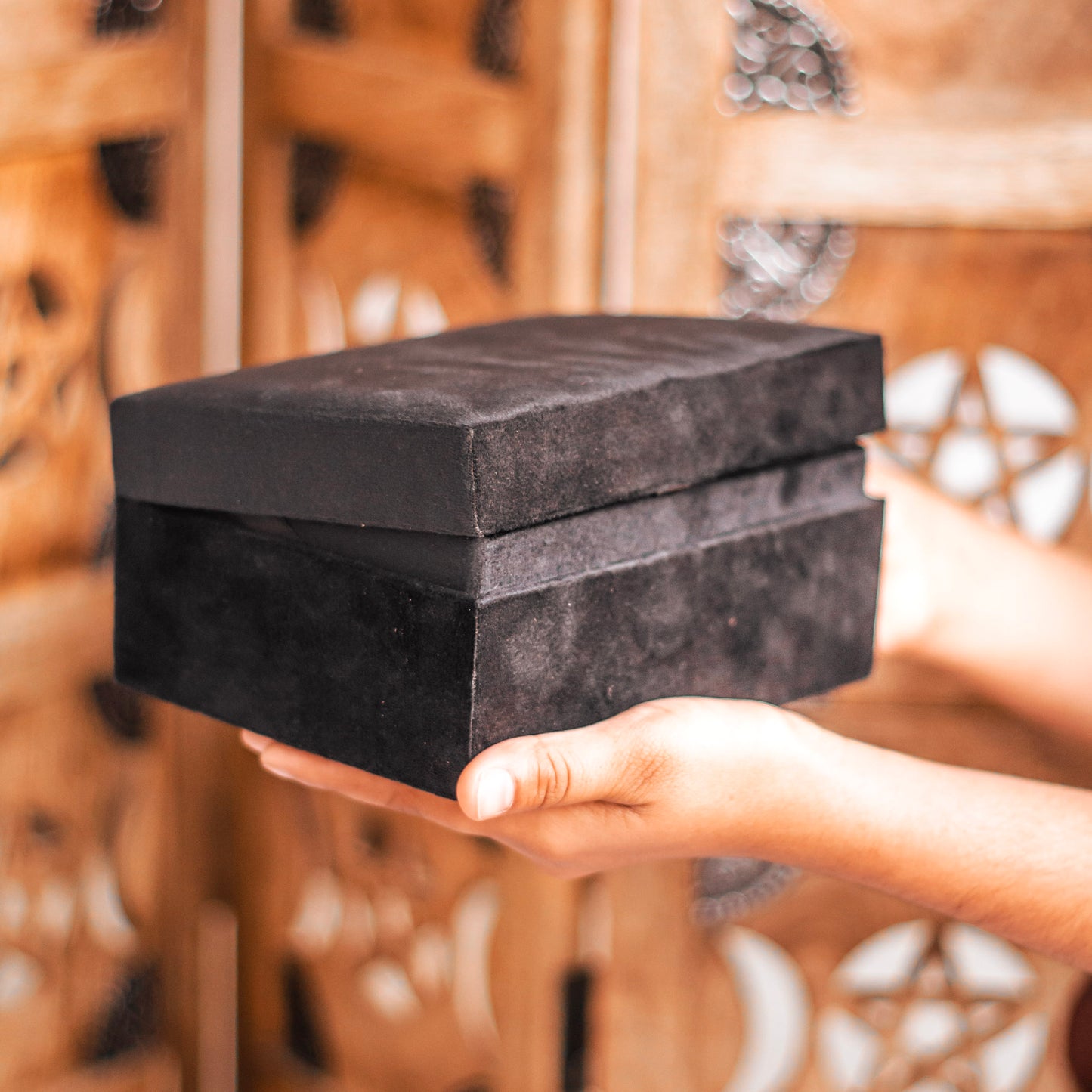 Black Velvet Box | Small Size