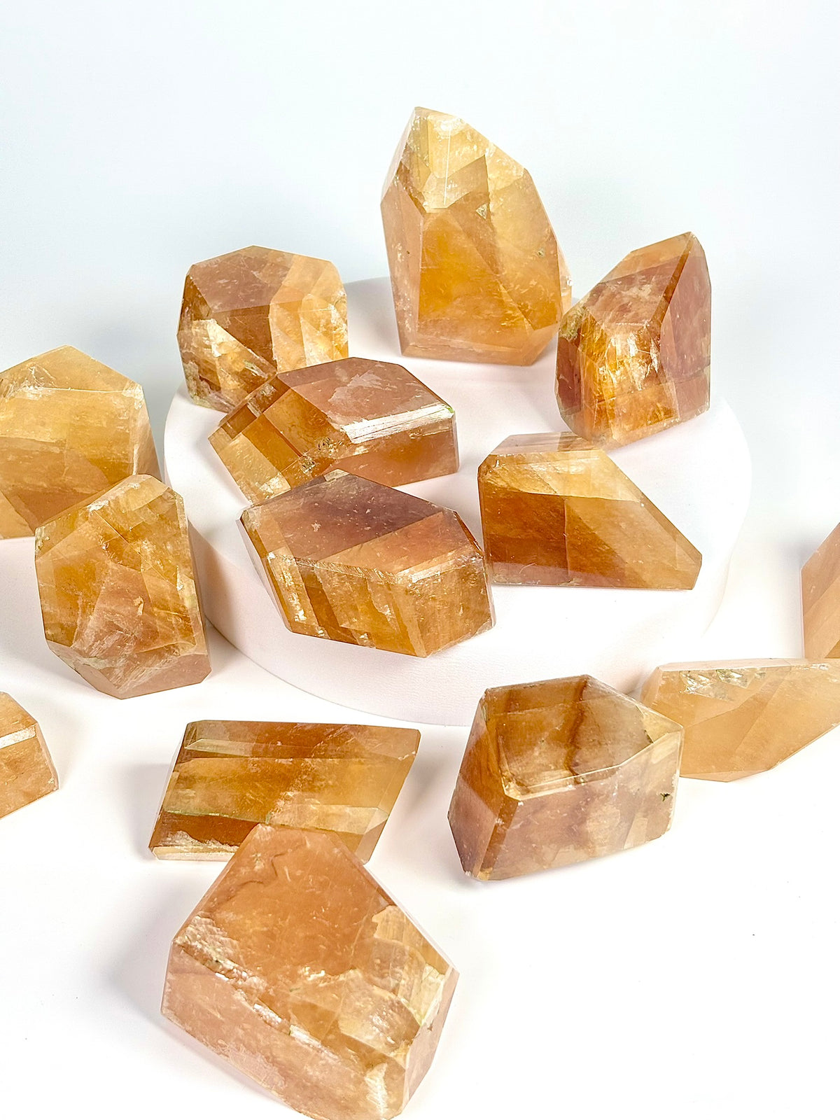 Honey Calcite Free Form